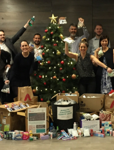 Aspect's Xmas Charity drive supporting Blessing bags - the results are in!